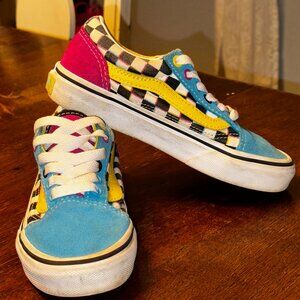 Vans checkered multi-colored - Size 13 kids